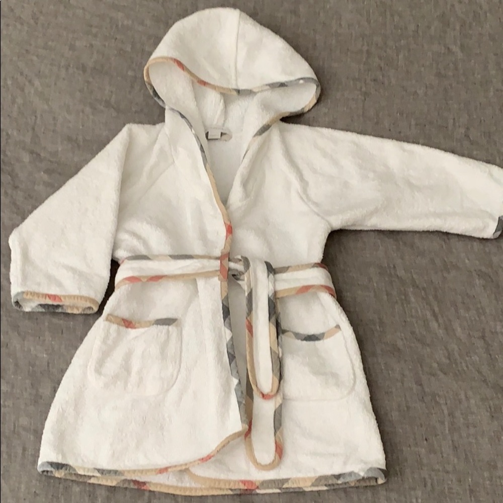 Burberry robe, pool coverup. 18 mo.  Unisex.